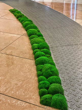 Zielone dekoracje